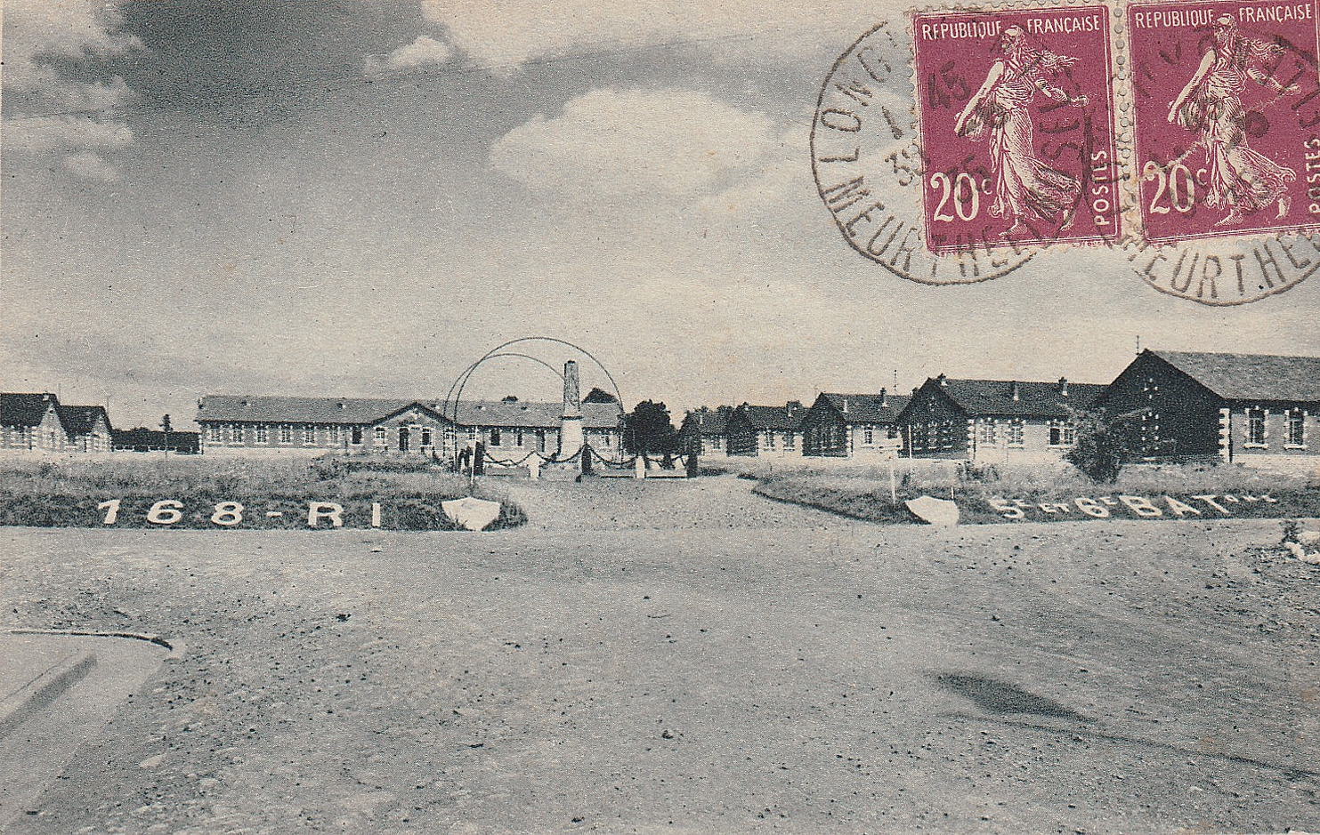 Ligne Maginot - LONGUYON - CASERNE LAMY - (Camp de sureté) - LONGUYON
Vue générale de la Caserne Lamy - 1935.