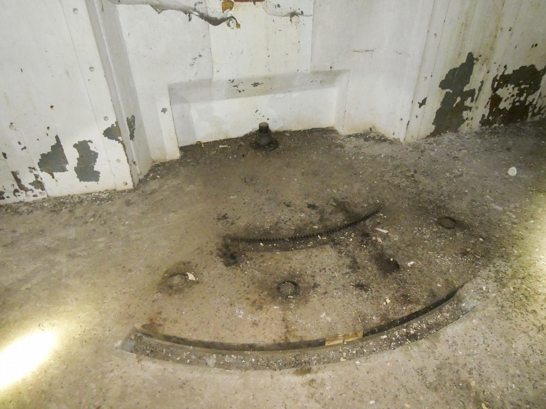 Ligne Maginot - FLAUT - (Ouvrage d'artillerie) - Bloc 2
Socle pour le mortier