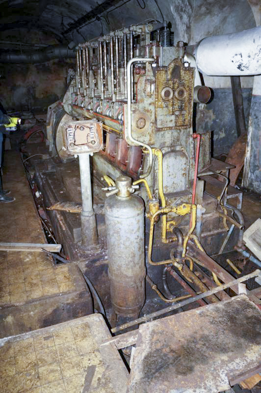 Ligne Maginot - LATIREMONT - A3 - (Ouvrage d'artillerie) - Usine electrique
Groupe électrogène