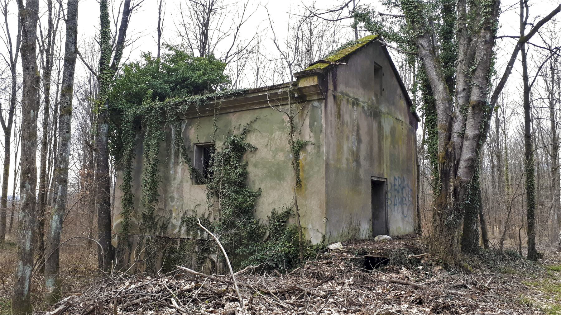 Ligne Maginot - LOBSANN - (Dépôt de Munitions) - Bâtiment sécurisé pour le stockage des munitions