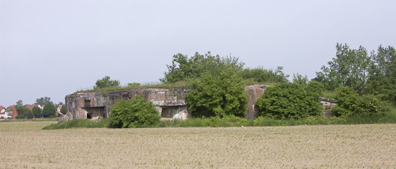 Ligne Maginot - 15bis/3 - BETTENHOFFEN (Casemate d'infanterie - double) - Vue d'ensemble