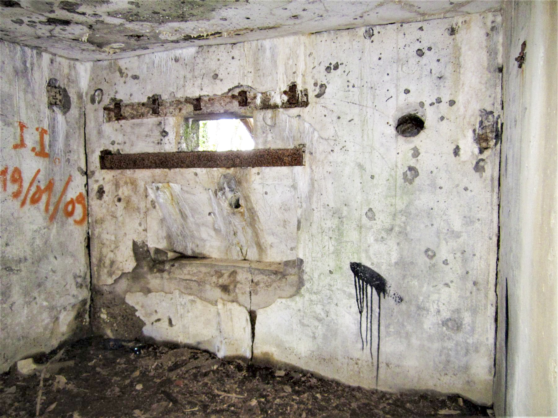 Ligne Maginot - PFAFFENBRONN 3 - (Blockhaus pour arme infanterie) - Chambre de tir