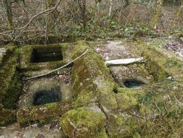 Ligne Maginot - TETING CAMP - (Camp de sureté) - Les latrines extérieures