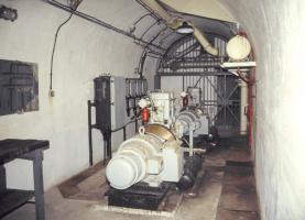 Ligne Maginot - CROUPE DU RESERVOIR - (Abri actif) - L'usine
Visite en 1991 avec Génie de Nice