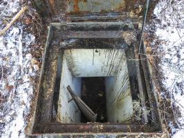 Ligne Maginot - C3 - (Chambre de coupure) - Le puits d'accès