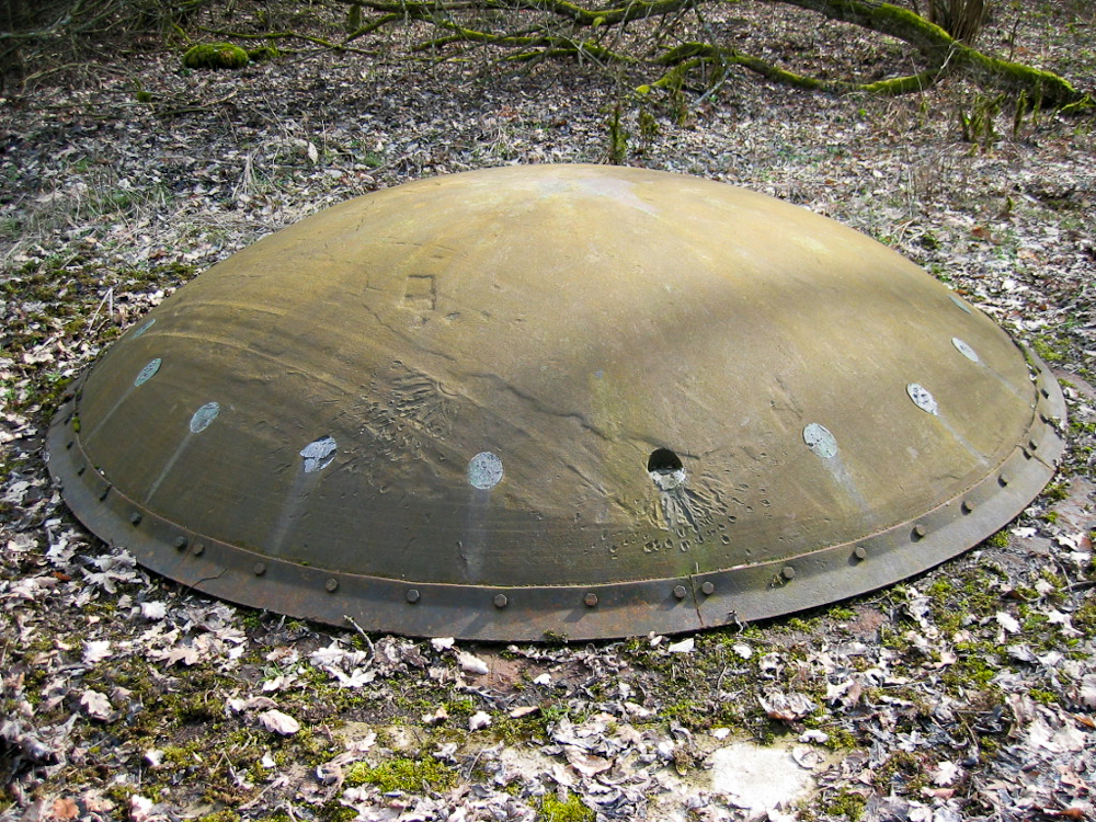 Ligne Maginot - KOBENBUSCH  - A13 - (Ouvrage d'artillerie) - Bloc 5
Tourelle de 75R32