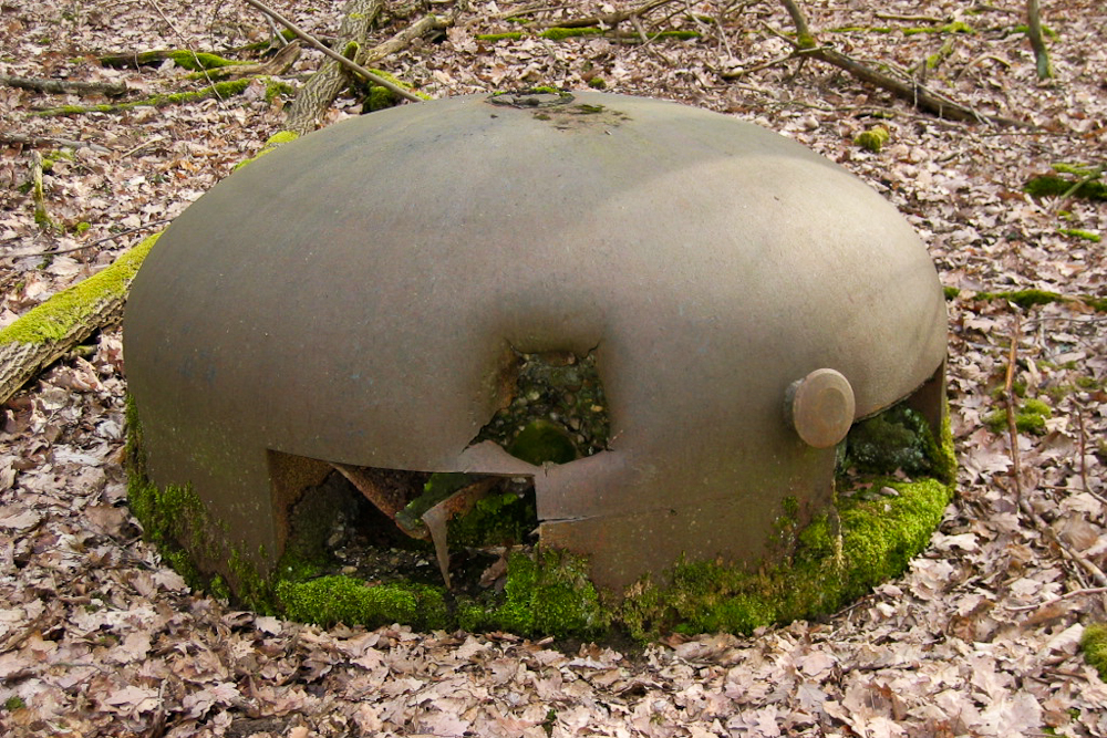 Ligne Maginot - KOBENBUSCH  - A13 - (Ouvrage d'artillerie) - Près du bloc 1
Fausse cloche GFM
