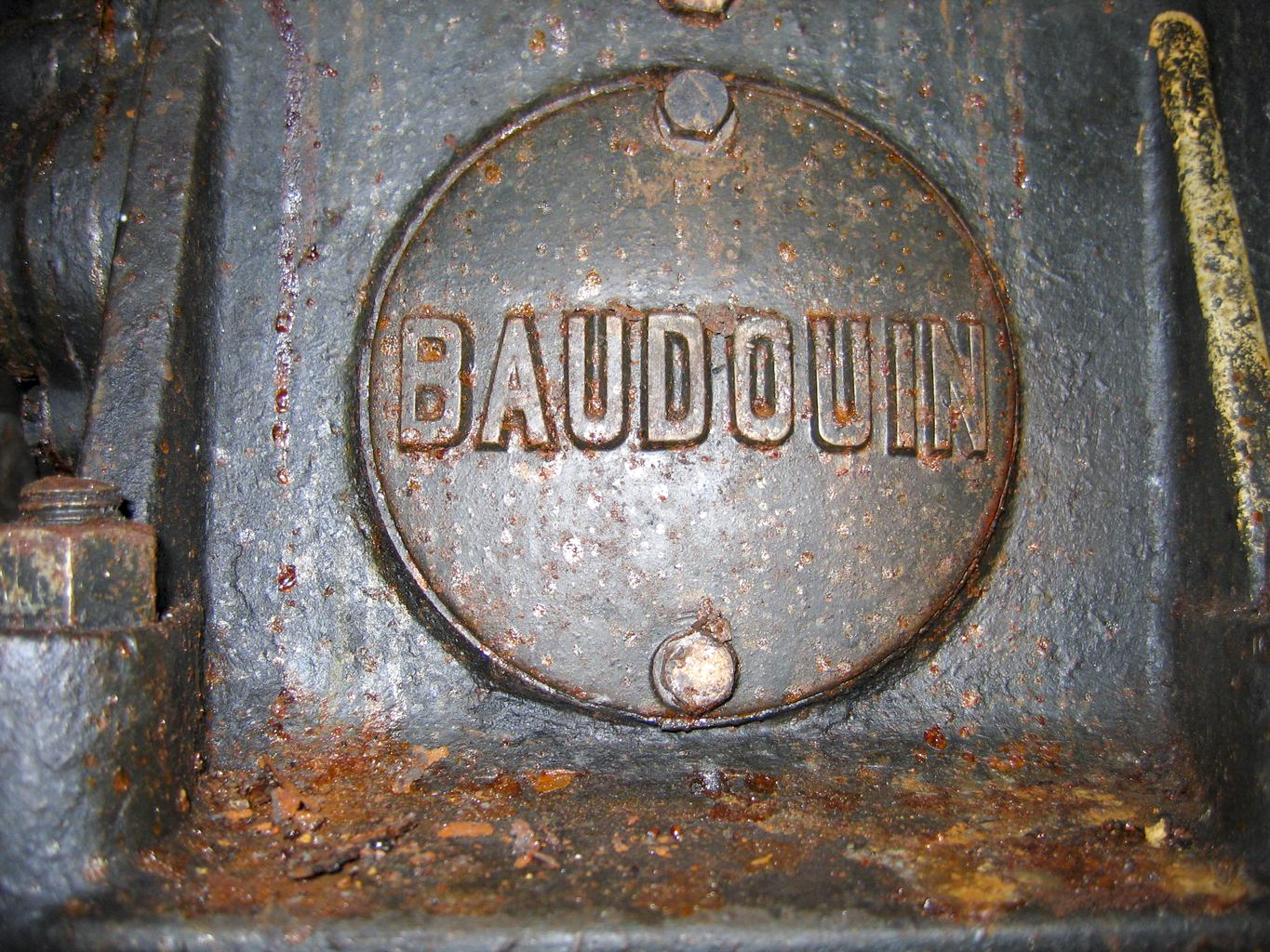 Ligne Maginot - BUCHHOLZBERG - (Abri) - Détail du moteur Baudouin 24 ch
Visite fin 90 avec la BA901