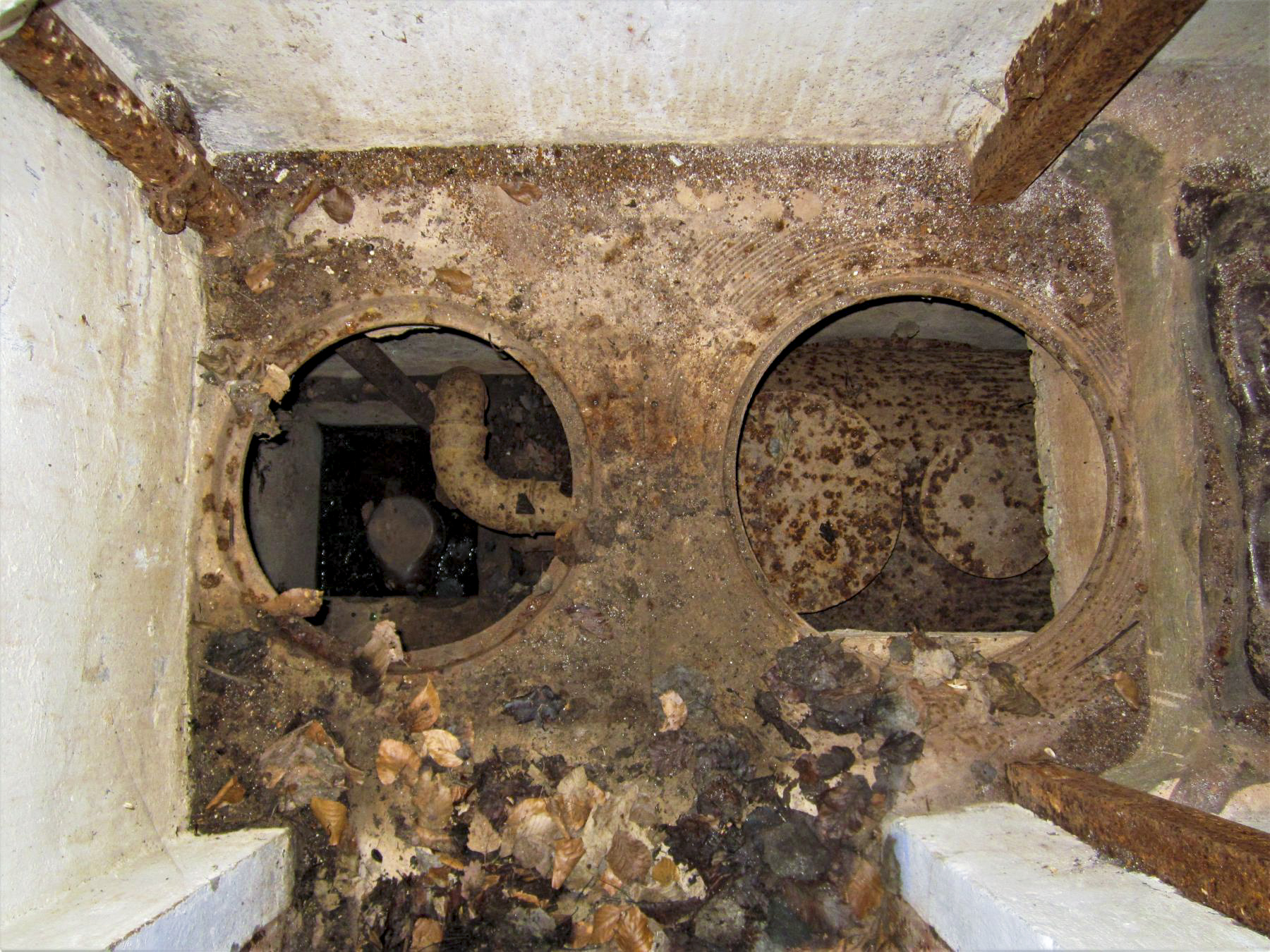 Ligne Maginot - GUNSTHAL FERME EST - (Blockhaus pour arme infanterie) - Fosse des latrines
