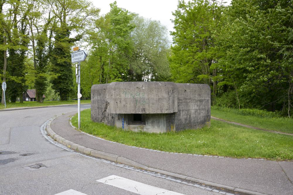 Ligne Maginot - Blockhaus du Kreuzrhein - Vue du blockhaus
