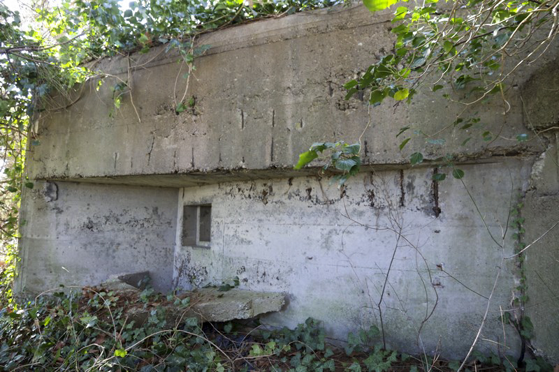 Ligne Maginot - 18 - MOULIN DE LA WANTZENAU - (Blockhaus pour arme infanterie) - Créneau Est du blockhaus