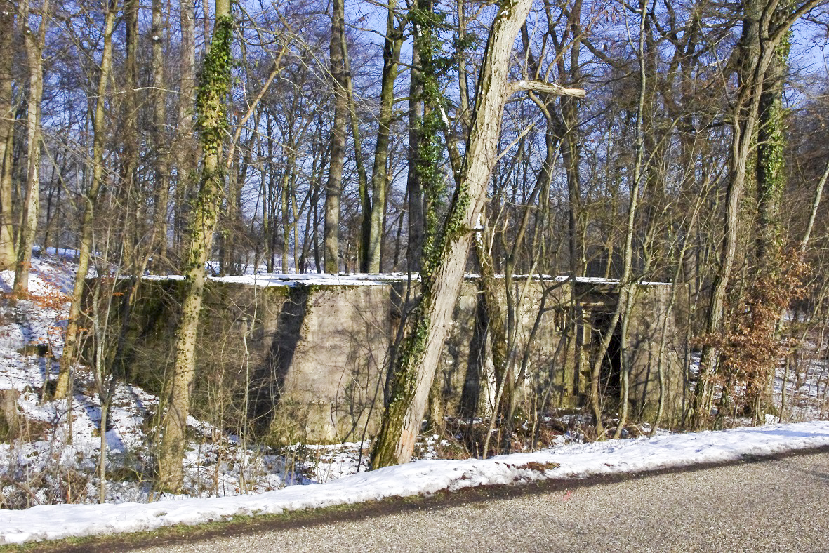 Ligne Maginot - INGWILLER - BANHOLZ - (Abri) - Le blockhaus au bord de la D56