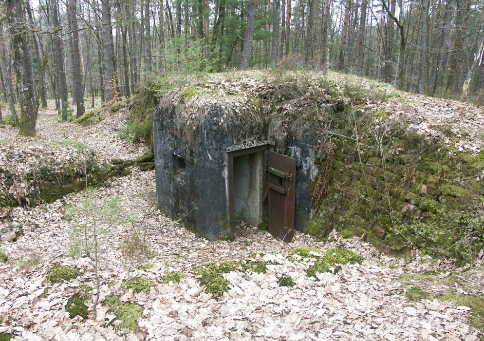 Ligne Maginot - MAIN du PRINCE 1 (Blockhaus pour canon) - L'entrée du personnel