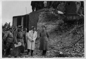 Ligne Maginot - 31/1 - PONT DE BATEAUX DE NEUF BRISACH - (Casemate d'infanterie - double) - Visite de Adolf Hitler lors de son passage en Alsace