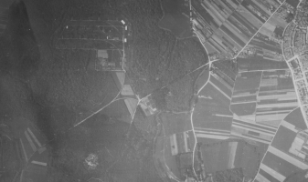 Ligne Maginot - SCHWARZWASSER - (Dépôt de Munitions) - Le dépôt et une partie de l'embranchement ferroviaire en 1932
