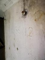 Ligne Maginot - 12T - (Chambre de coupure) - Inscriptions dans le couloir avant le local