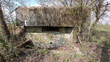 Ligne Maginot - KOHLFELD - (Blockhaus pour canon) - Façade de la chambre de tir 
