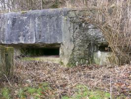 Ligne Maginot - PHILIPPSBOURG (Blockhaus pour canon) - Les deux créneaux frontaux