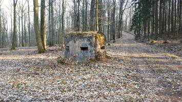 Ligne Maginot - GUNSTHAL 4 - (Blockhaus pour arme infanterie) - Vue de face