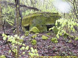 Ligne Maginot - FM10 - HIRTENMATT 2 - (Blockhaus pour arme infanterie) - Créneau frontal et latéral gauche