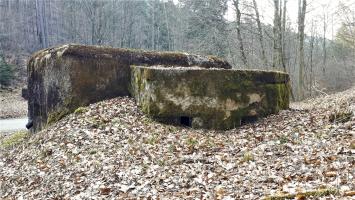 Ligne Maginot - LANGTHAL 1 - (Blockhaus pour arme infanterie) - Le blockhaus de défense rapprochée