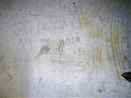 Ligne Maginot - SPIESS 1 - (Blockhaus pour arme infanterie) - Graffitis