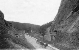 Ligne Maginot - BLOCKHAUS DU CHAUFFAUD - (Blockhaus pour arme infanterie) - Le blockhaus et le mur défensif avant guerre