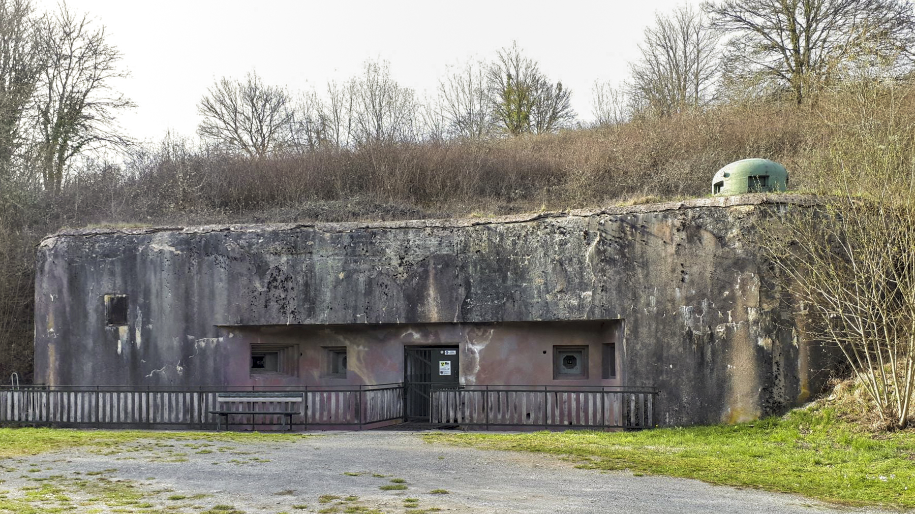 Ligne Maginot - FOUR A CHAUX - FAC - (Ouvrage d'artillerie) - Entrée des hommes