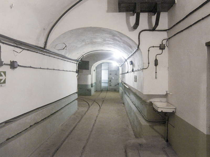 Ligne Maginot - FOUR a CHAUX - FAC (Ouvrage d'artillerie) - Galerie au niveau de l'entrée munitions