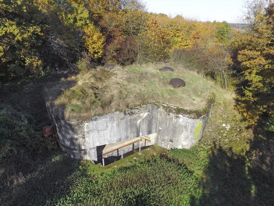Ligne Maginot - HACKENBERG - A19 (Ouvrage d'artillerie) - Bloc 4
