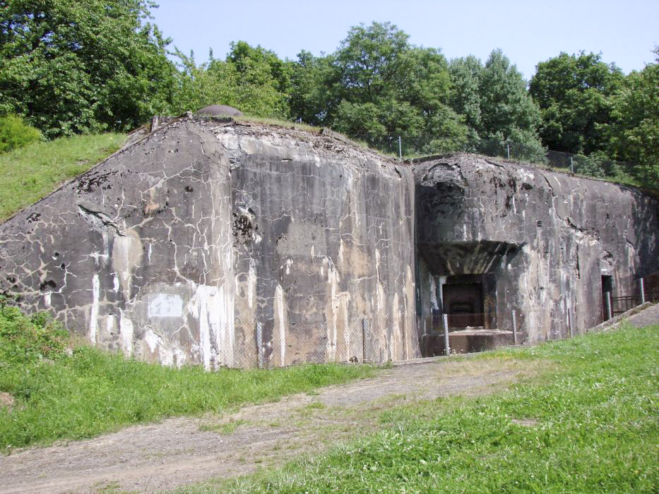 Ligne Maginot - HACKENBERG - A19 (Ouvrage d'artillerie) - Vue d'ensemble du bloc 9