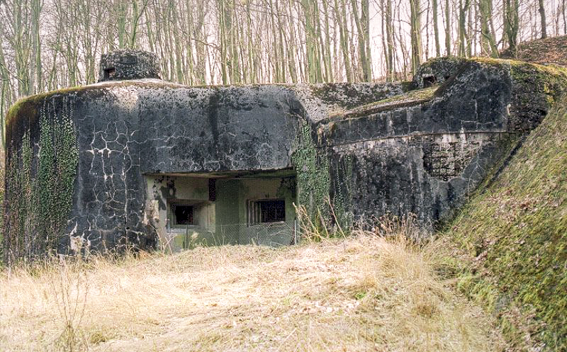 Ligne Maginot - HACKENBERG - A19 (Ouvrage d'artillerie) - Vue du bloc 22