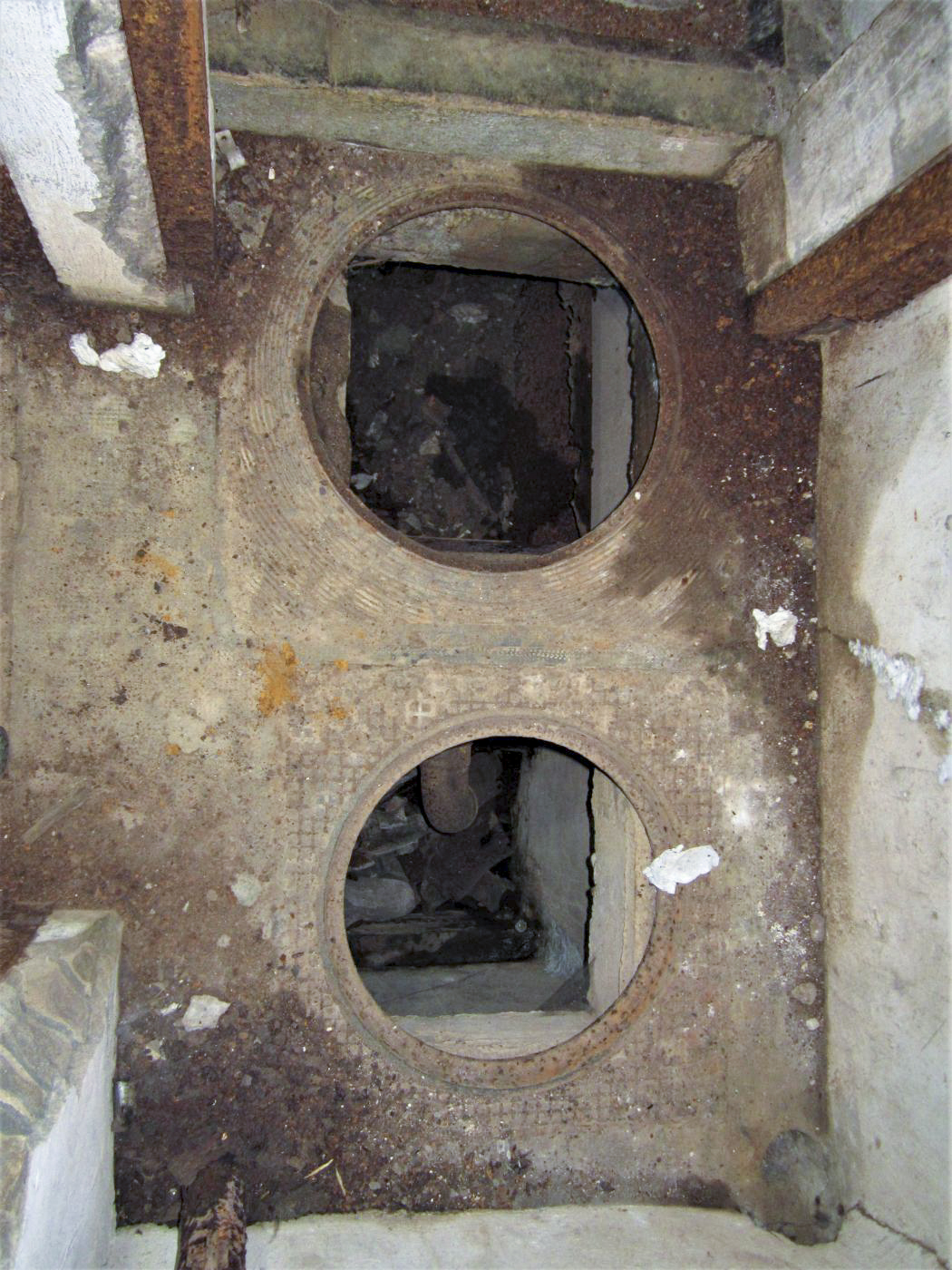 Ligne Maginot - WINDSTEIN - (Casemate d'infanterie - double) - Fosse des latrines