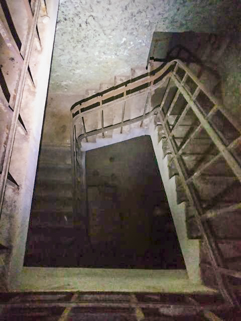 Ligne Maginot - BARRUNGSHOFF - BORNUNGSHOFF - X11 - (Abri) - La cage d'escaliers de l'abri.