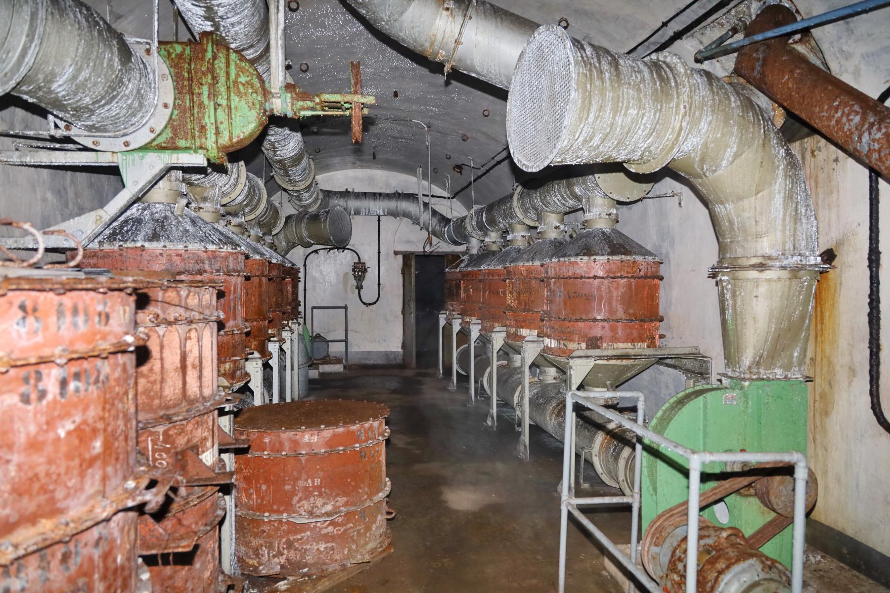 Ligne Maginot - SAINT ANTOINE - (Ouvrage d'artillerie) - Salle de neutralisation de l'ouvrage
