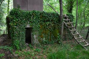 Ligne Maginot - GRUENDEL 4 - (Blockhaus pour canon) - L'entrée pour le personnel