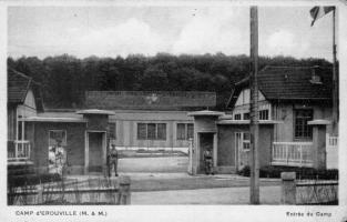Ligne Maginot - Camp de Sureté d'ERROUVILLE - L'entrée du Camp