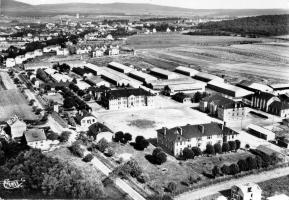 Ligne Maginot - Camp de sûreté de Hettange Grande - Vue aérienne datant des années 50 -60