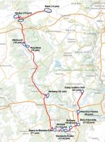 Ligne Maginot - Mouvements du 45° GRRF entre le 13 et le 22 juin 1940 - 