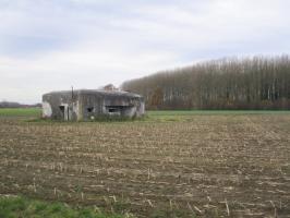 Ligne Maginot - B367 - RUE DAMBRIE - (Blockhaus pour canon) - Blockhaus situé dans son environnement.