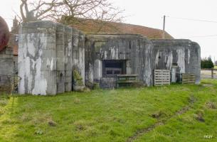 Ligne Maginot - BEF 666 - FERME DE QUENPOINNE - (Blockhaus pour canon) - 