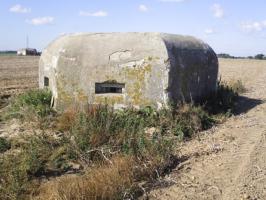 Ligne Maginot - BEF 662 - LA COUTURE SUD 4 - (Blockhaus pour arme infanterie) - Face orientée côté est.