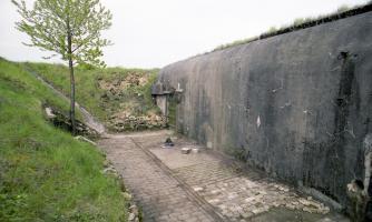 Ligne Maginot - BAMBIDERSTROFF SUD - C71 - (Casemate d'infanterie) - L'esplanade pavée