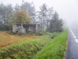 Ligne Maginot - BEF 502 - PONT d'OR Nord (Blockhaus pour arme infanterie) - Blockhaus situé dans son environnement.