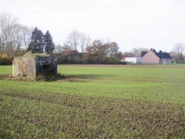 Ligne Maginot - BEF 600 - VIEUX-CONDE EST - (Blockhaus pour arme infanterie) - Blockhaus situé dans son environnement.