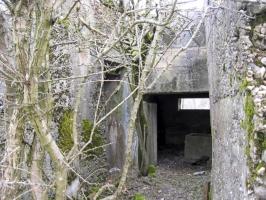 Ligne Maginot - BREITWIESE 2 - (Blockhaus pour canon) - Les entrées