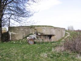 Ligne Maginot - BREITWIESE 3 - (Blockhaus pour arme infanterie) - Façade arrière
