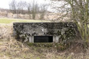 Ligne Maginot - ESCHER Est (Blockhaus pour arme infanterie) - Façade de tir