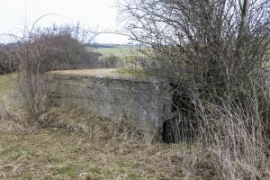 Ligne Maginot - ESCHER Ouest (Blockhaus pour arme infanterie) - Façade arrière