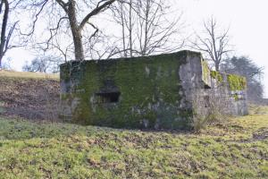 Ligne Maginot - GROS REDERCHING SUD (AVANT POSTE) - (Blockhaus pour arme infanterie) - Facade Est